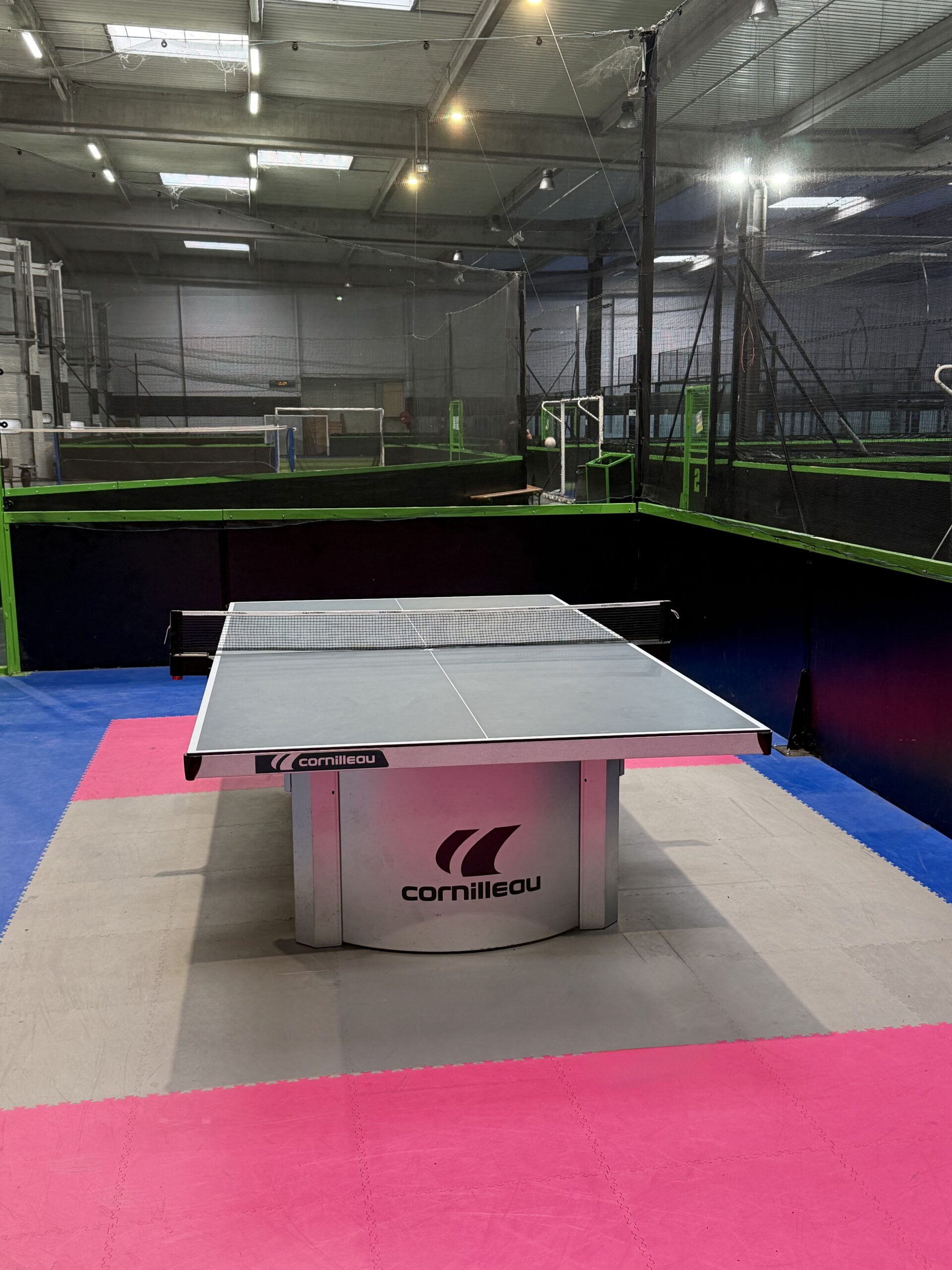 Table de ping-pong au Park Servon