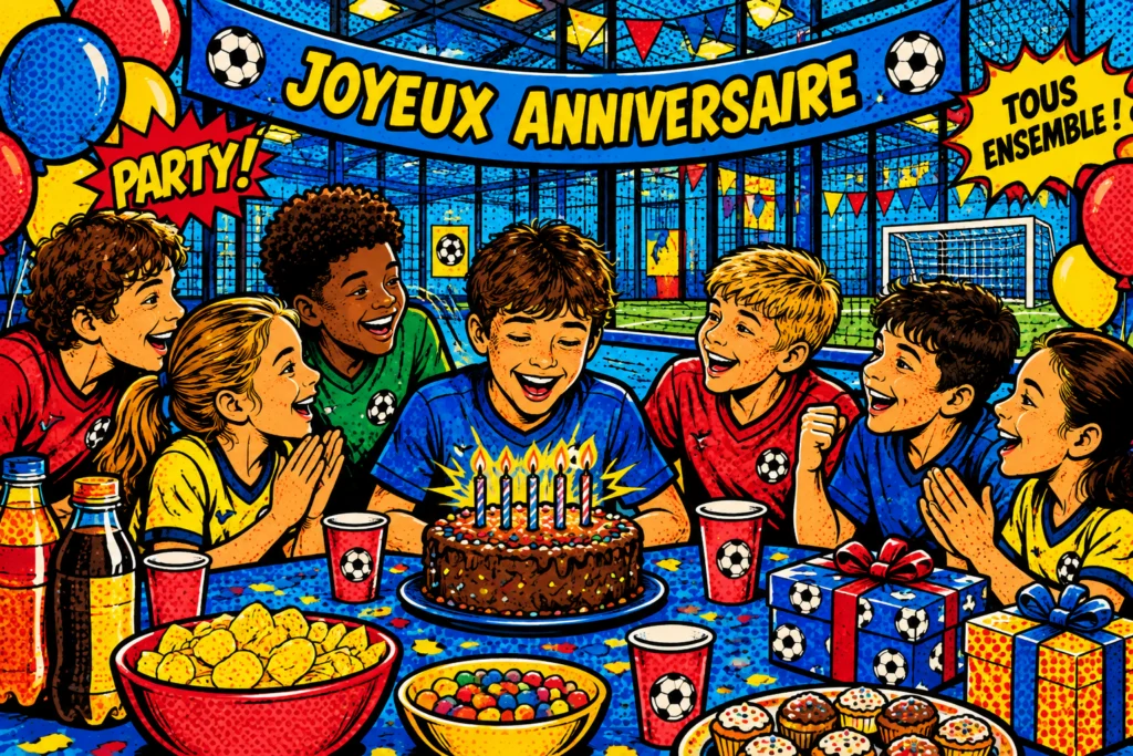 Anniversaire au Park à Servon