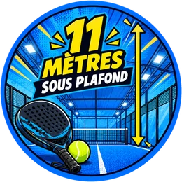 11 mètres sous plafond