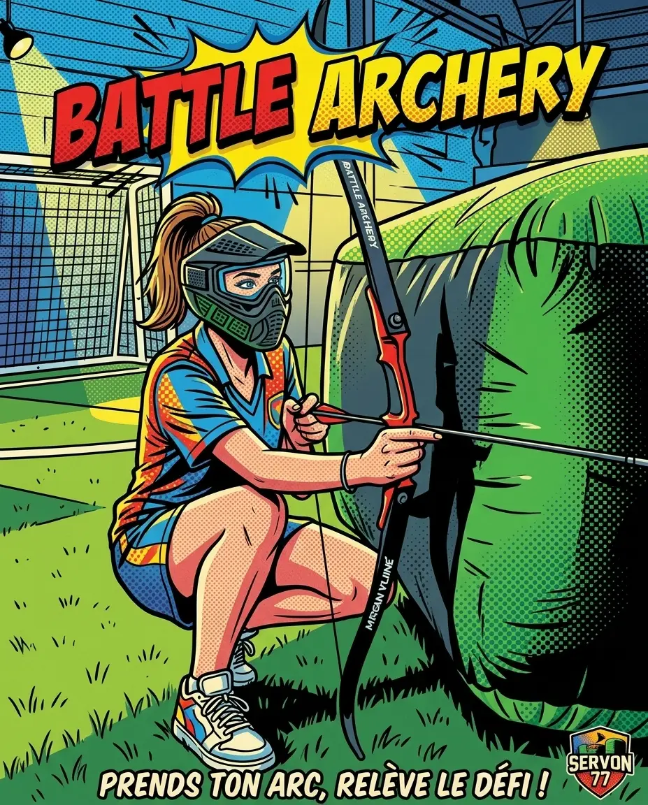 Battle Archery au Park Servon