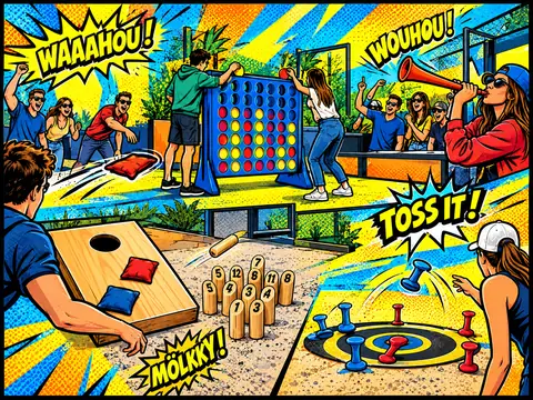 Park Games : le défi des 5 jeux